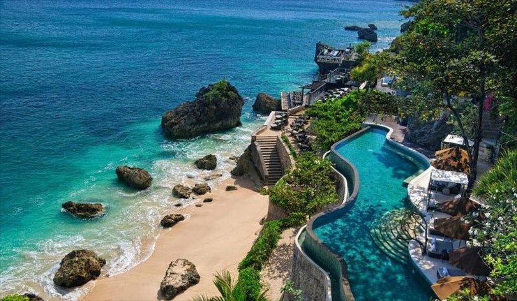 Pemandangan laut yang indah dari Hotel - AYANA Resort and Spa, BALI - ATASTAY