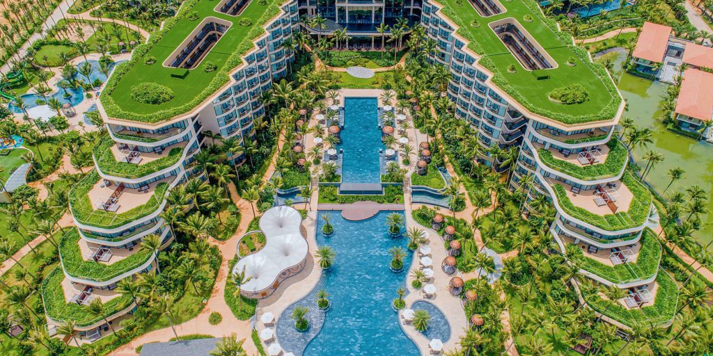 Toàn cảnh thiết kế của InterContinental Phú Quốc Long Beach Resort