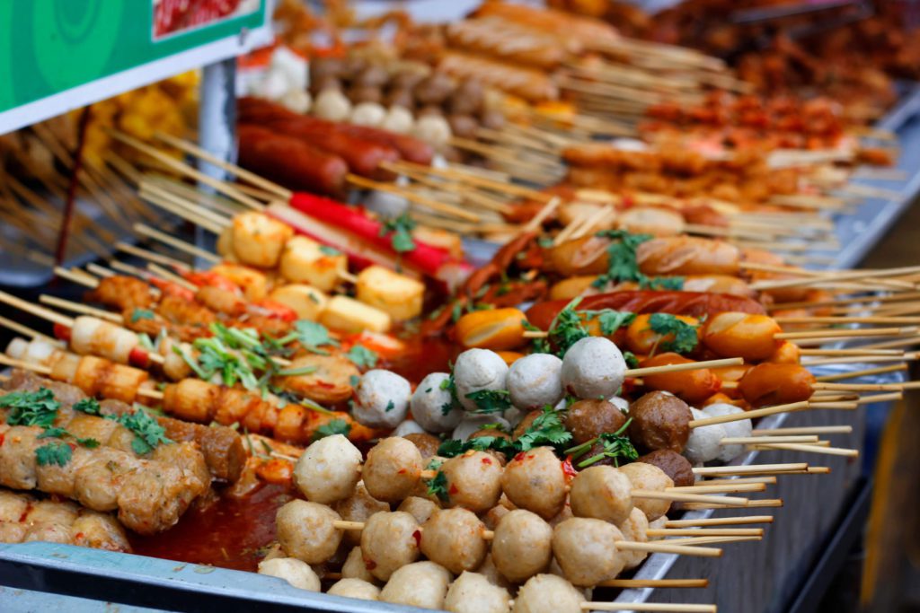 Đồ ăn vặt tại Sài Gòn rất đa dạng 